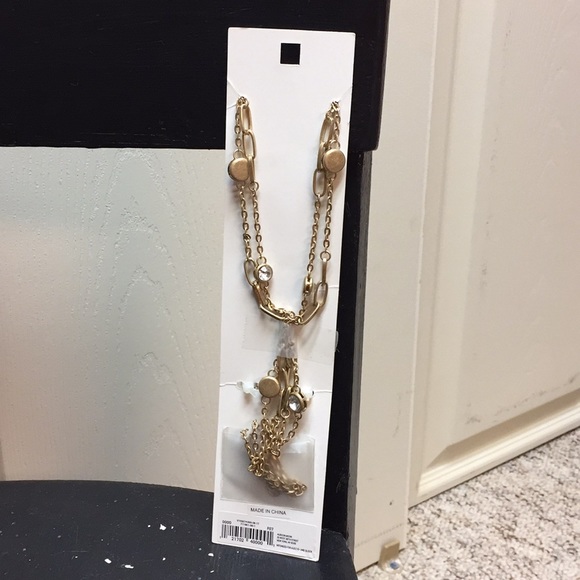 Long Gold Necklace - Picture 2 of 3